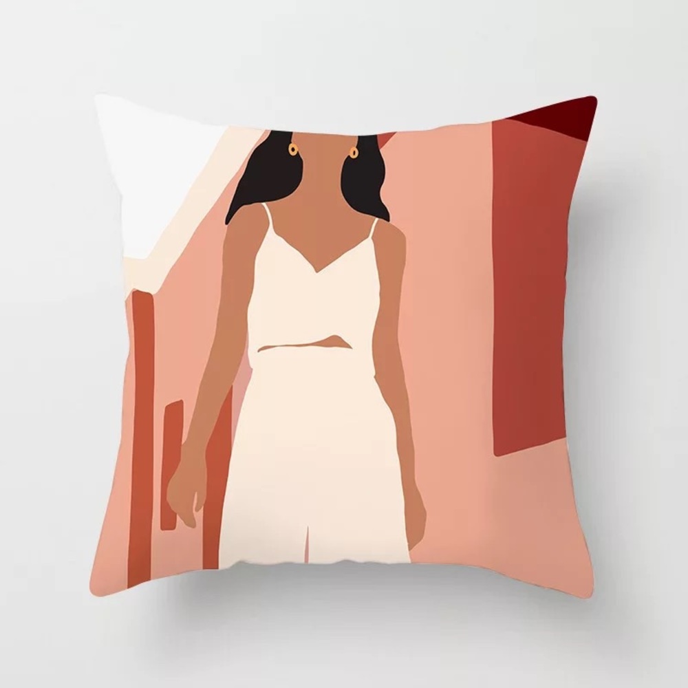 Nordic Abstract Line Decorative Pillow Covers